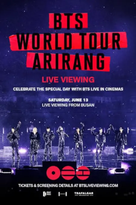 Poster for BTS World Tour 'ARIRANG' In Busan: Live Viewing