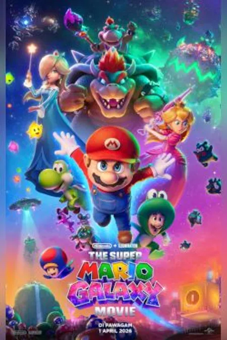 Poster for The Super Mario Galaxy Movie